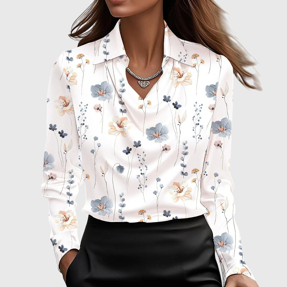 white flowers / 3XL